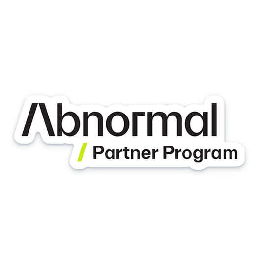 Abnormal Partner Program Sticker